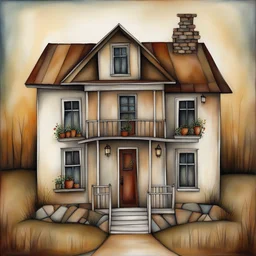 a house by Claudia Tremblay