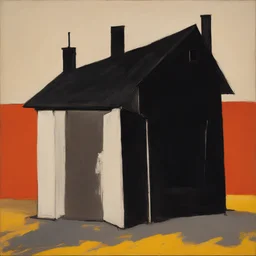 a house by Clyfford Still