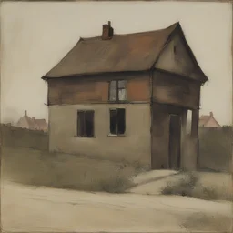 a house by Constant Permeke