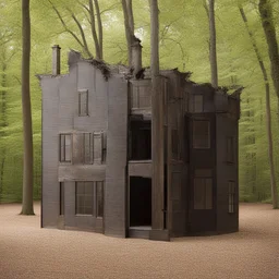 a house by Cornelia Parker