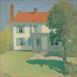 a house by Cuno Amiet