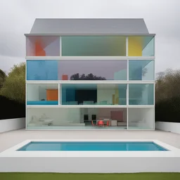 a house by Damien Hirst