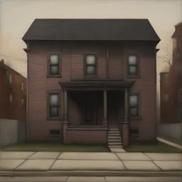 a house by Dan Witz