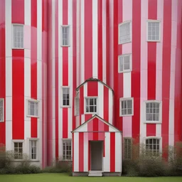a house by Daniel Buren