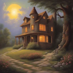 a house by Darrell K. Sweet