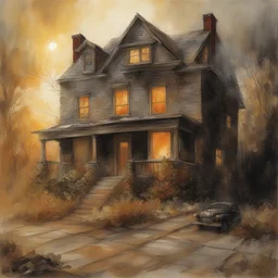 a house by Dave Dorman