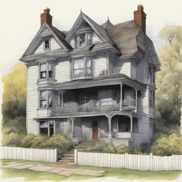 a house by Dave Stevens