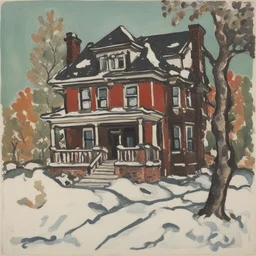 a house by David Brown Milne