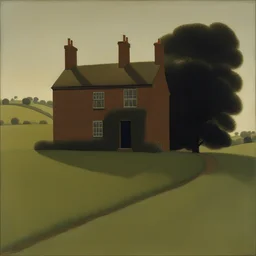 a house by David Inshaw