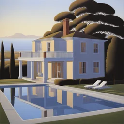 a house by David Ligare