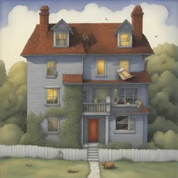 a house by David Wiesner