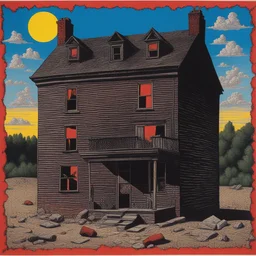 a house by David Wojnarowicz