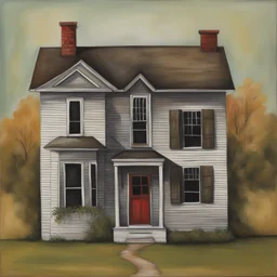 a house by Debbie Fleming Caffery