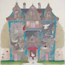 a house by Del Kathryn Barton