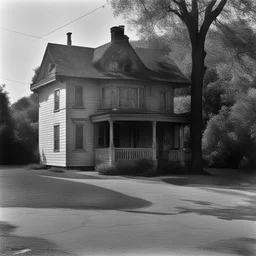 a house by Dennis Stock