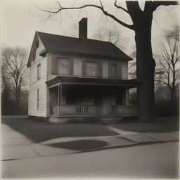 a house by Diane Arbus