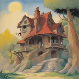 a house by Don Bluth