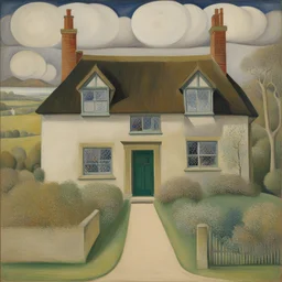 a house by Dora Carrington