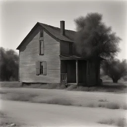 a house by Dorothea Lange