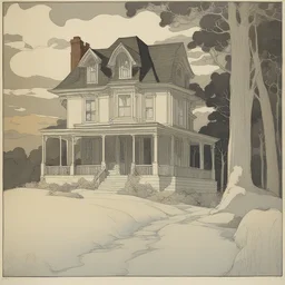 a house by Dorothy Lathrop