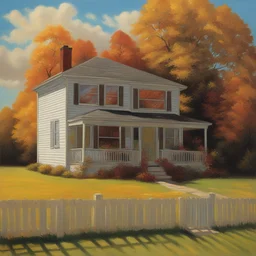 a house by Ed Valigursky
