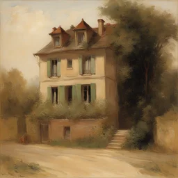 a house by Edouard Riou