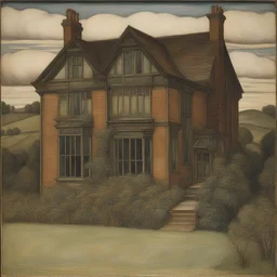 a house by Edward Burne-Jones