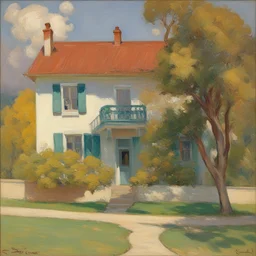 a house by Edward Cucuel