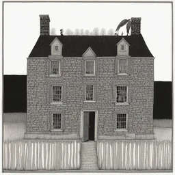 a house by Edward Gorey
