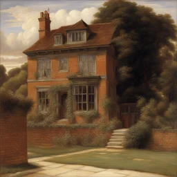 a house by Edward John Poynter