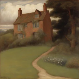 a house by Edward Robert Hughes