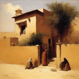 a house by Edwin Lord Weeks