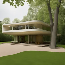 a house by Eero Saarinen