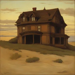 a house by Elihu Vedder