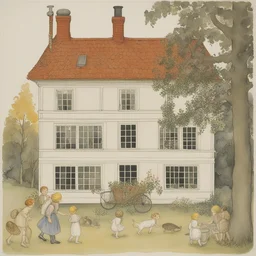 a house by Elsa Beskow