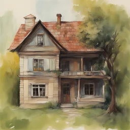 a house by Emila Medková