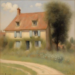 a house by Emile Claus