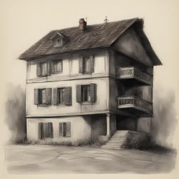 a house by Emiliano Di Cavalcanti