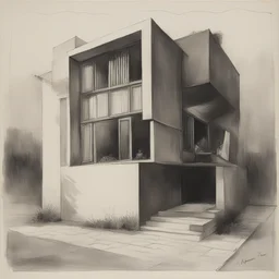 a house by Enrique Tábara