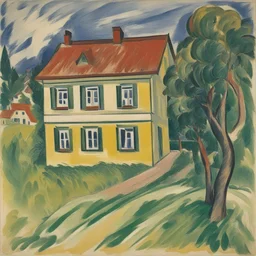 a house by Erich Heckel