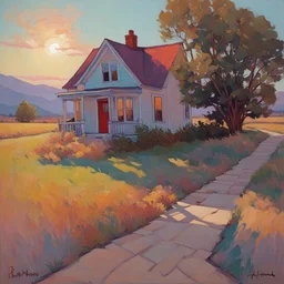 a house by Erin Hanson