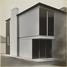 a house by Erwin Blumenfeld