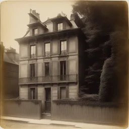a house by Eugène Atget