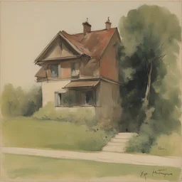 a house by Eugen Hartung