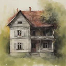 a house by Eva Švankmajerová