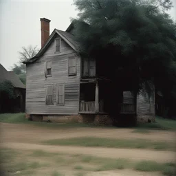 a house by Eve Arnold