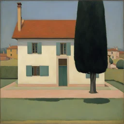 a house by Felice Casorati