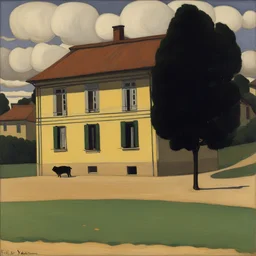 a house by Felix Vallotton