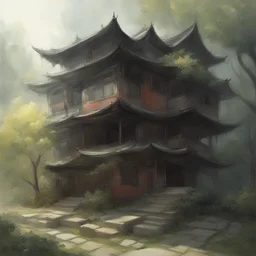 a house by Feng Zhu