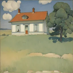 a house by Ferdinand Hodler